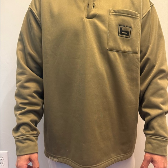 Olive Green Men's Jacket - Picture 1 of 3